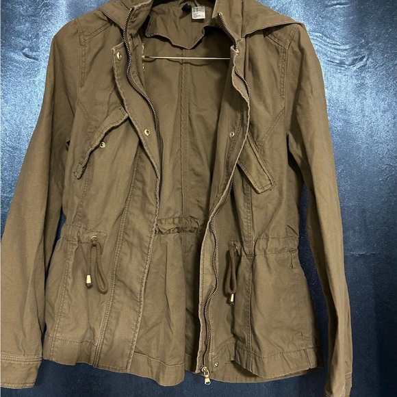 H&M Jackets & Blazers - Women's Brown Utility Jacket